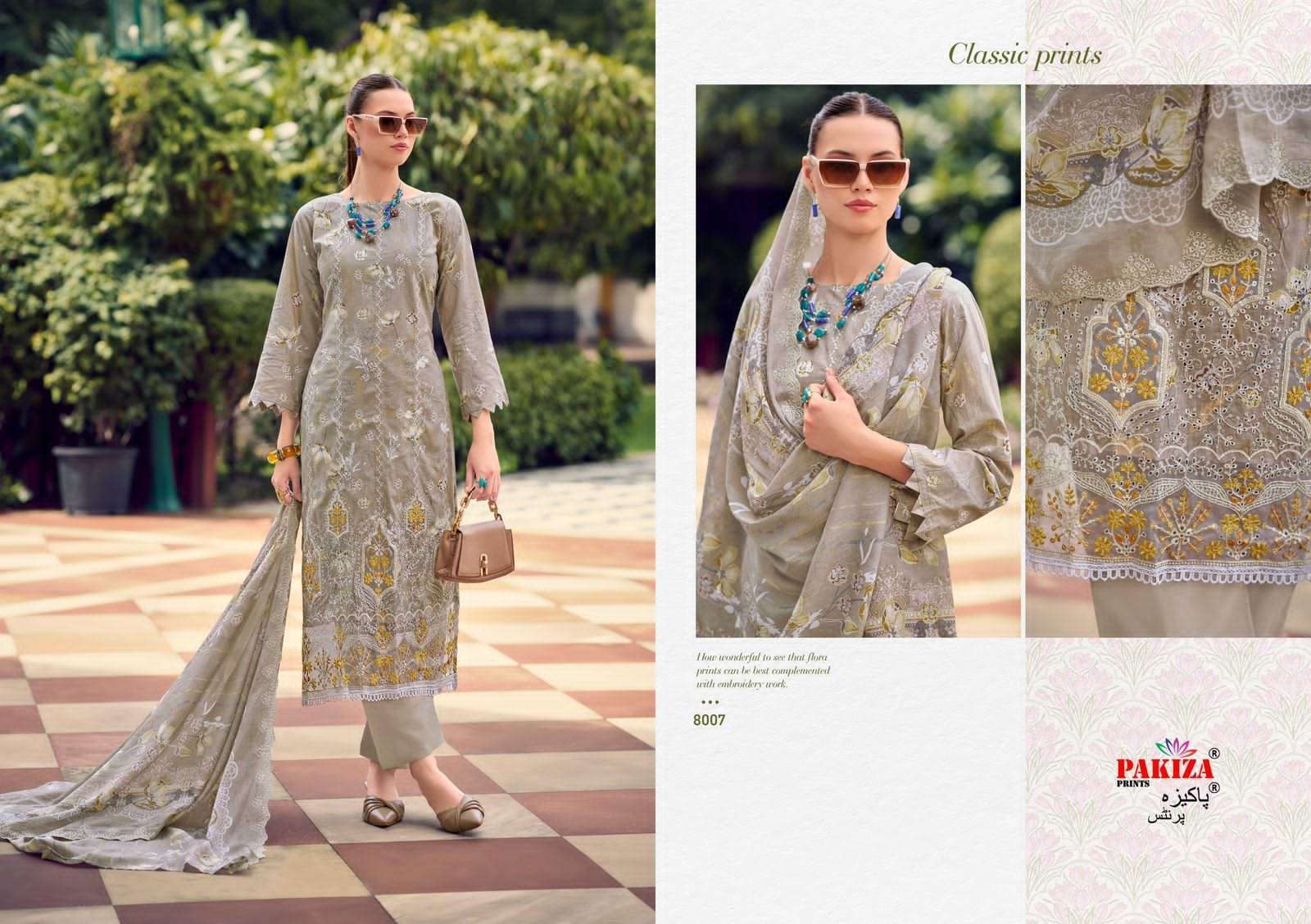 PAKIZA PRINTS HUMNAWA VOL 8 LADIES SALWER SUIT CATALOGUE BEST RATE 2025