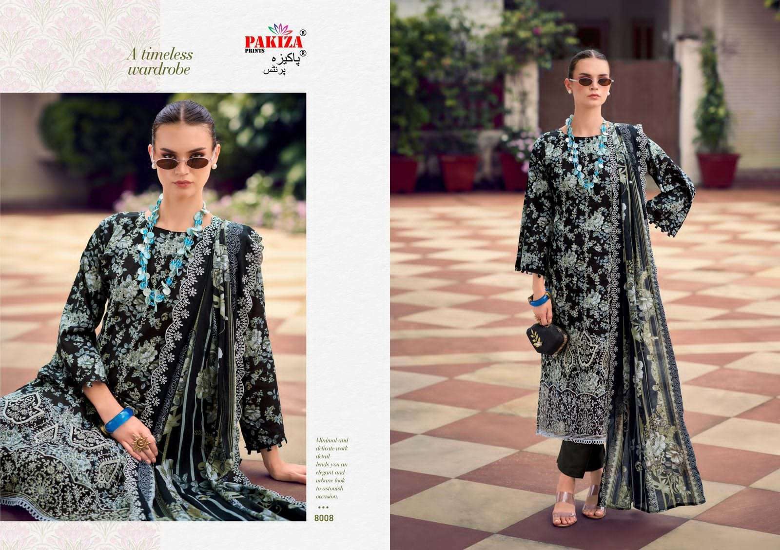PAKIZA PRINTS HUMNAWA VOL 8 LADIES SALWER SUIT CATALOGUE BEST RATE 2025