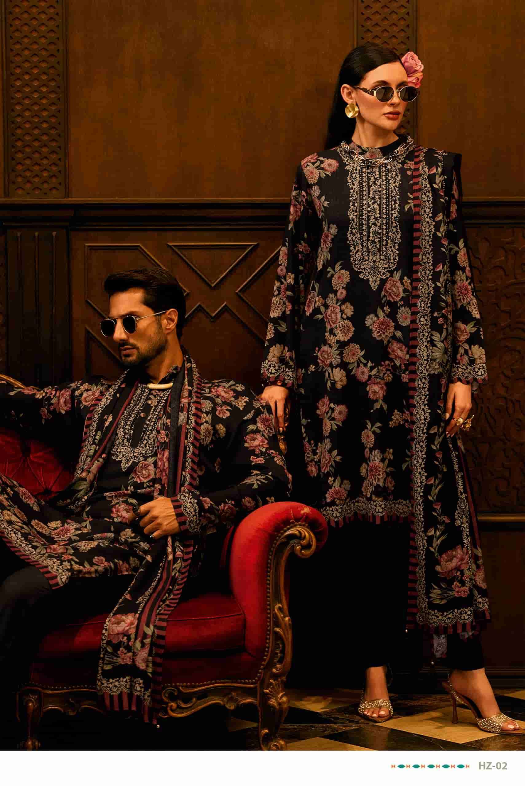 VARSHA HAYZEN DESIGNER WORK PASHMINA LATEST CATALOGUE WHOLESALER IN INDIA 