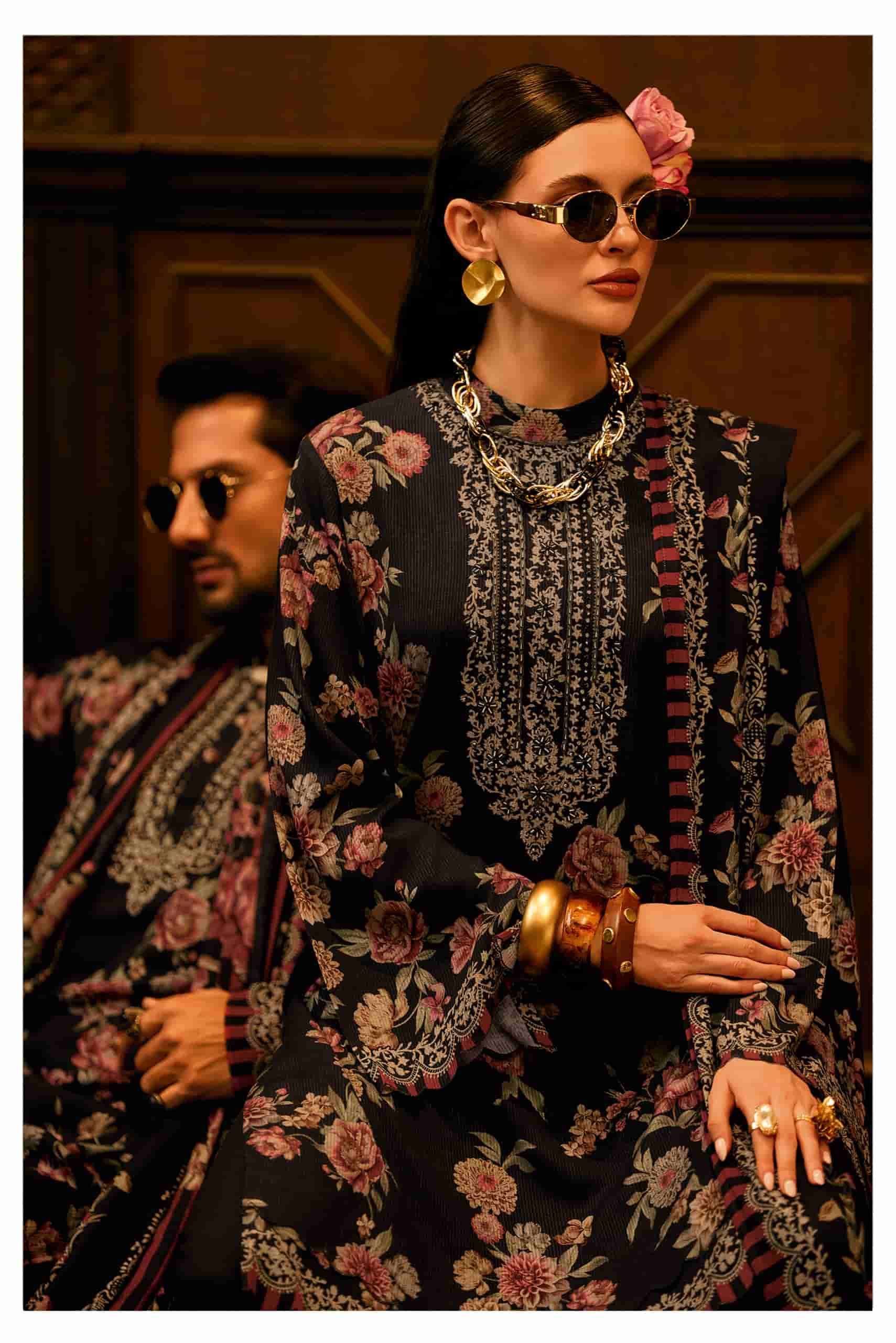 VARSHA HAYZEN DESIGNER WORK PASHMINA LATEST CATALOGUE WHOLESALER IN INDIA 