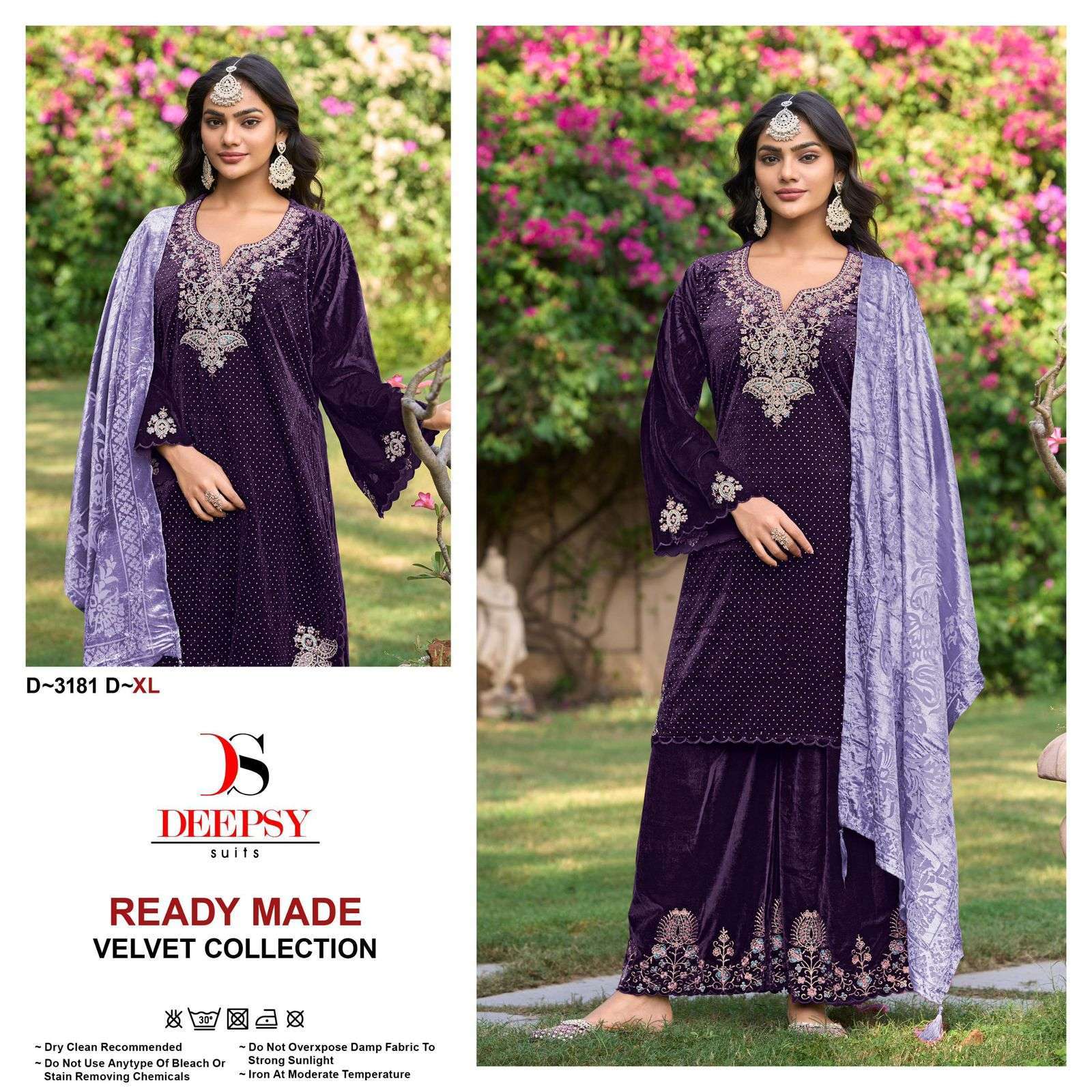 DEEPSY D 3181 COLORS VELVET PAKISTANI SUIT WHOLESALER BEST RATE 