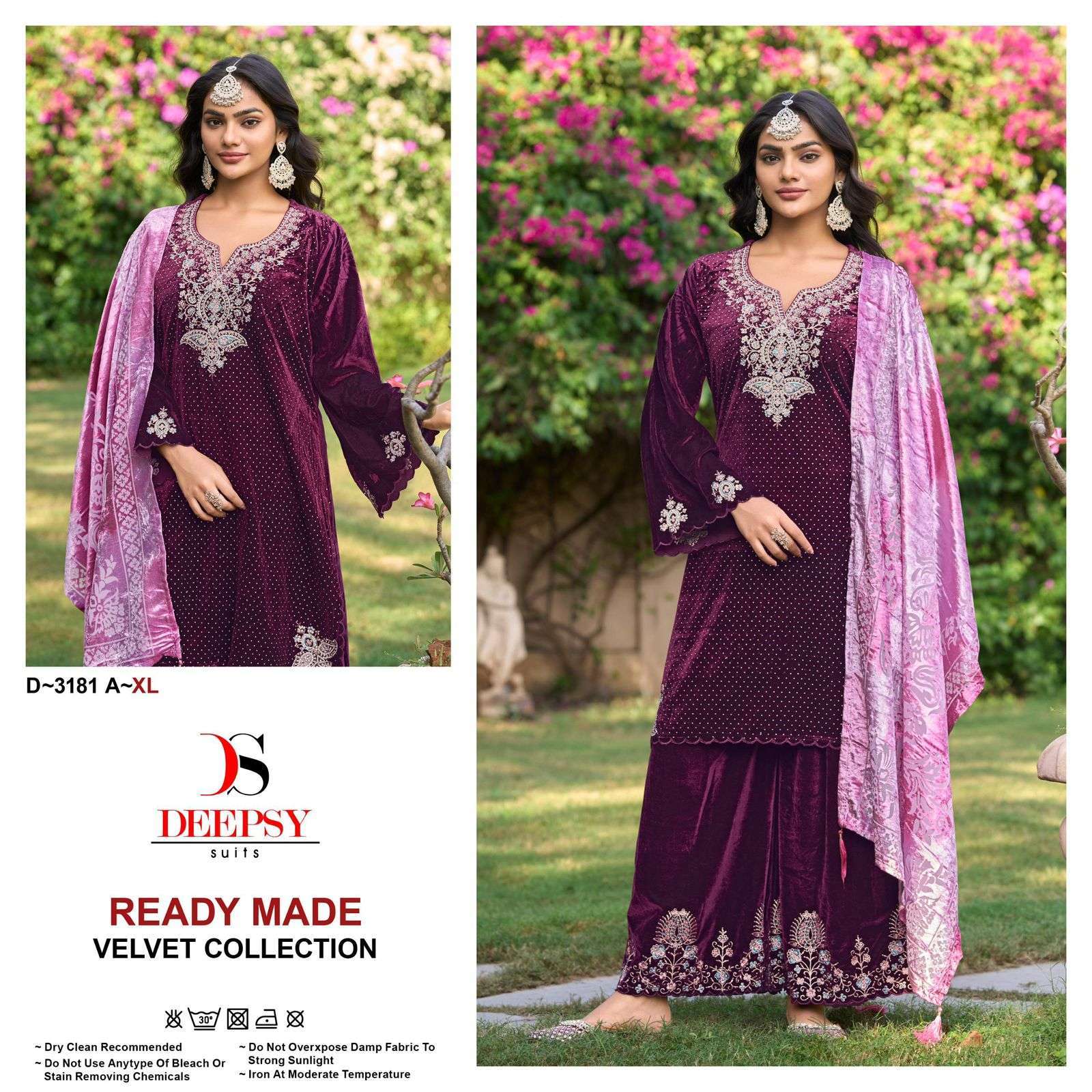 DEEPSY D 3181 COLORS VELVET PAKISTANI SUIT WHOLESALER BEST RATE 