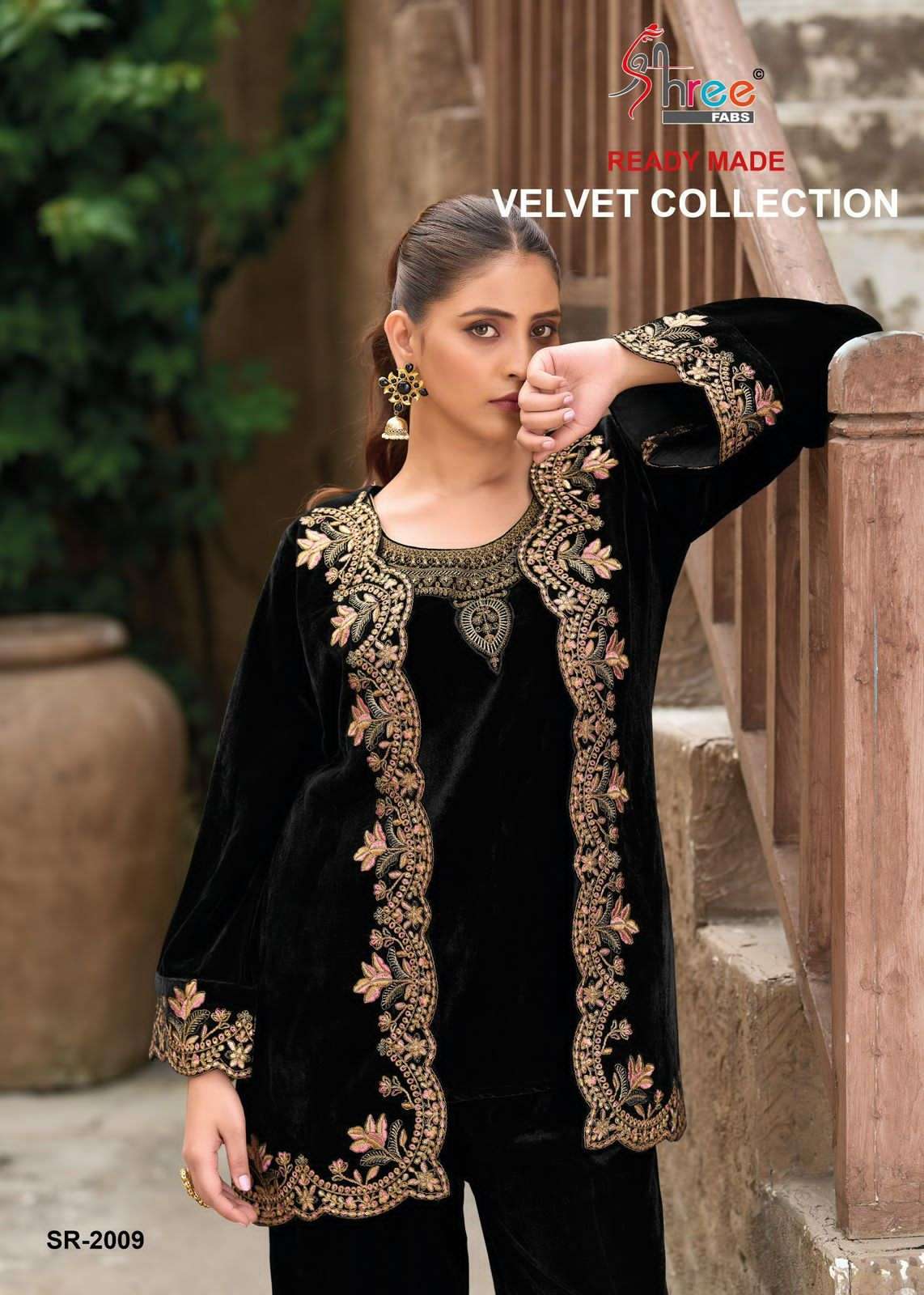 SHREE FAB SR 2009 COLORS PAKISTANI VELVET DRESS WHOLESALER 2025