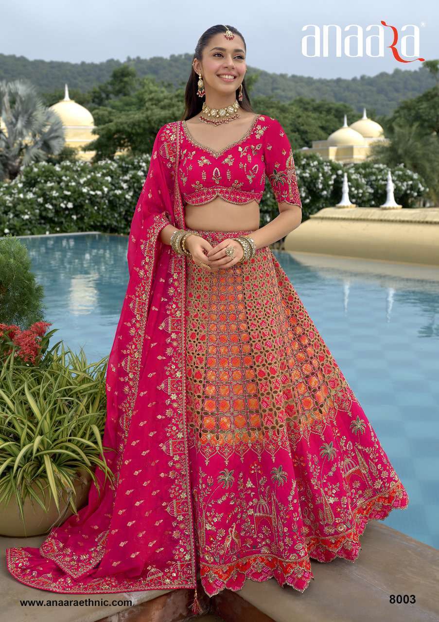 TATHASTU ANAARA HIT LIST  READYMADE LEHNGA WITH MIRROR WORK EXPORTER LEHNGA 