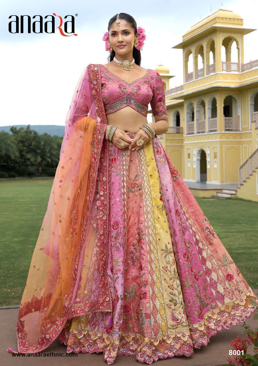 TATHASTU ANAARA HIT LIST  READYMADE LEHNGA WITH MIRROR WORK EXPORTER LEHNGA 