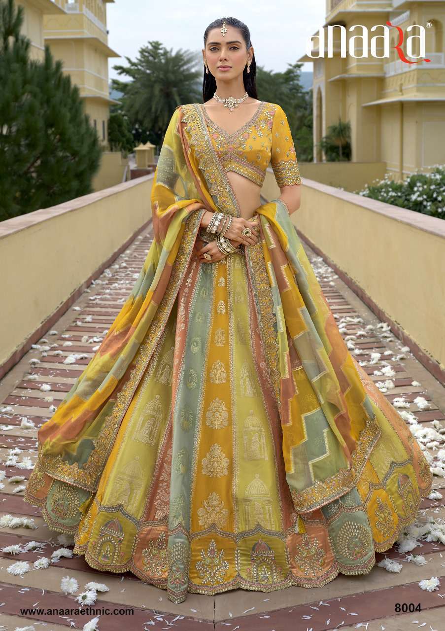 TATHASTU ANAARA HIT LIST  READYMADE LEHNGA WITH MIRROR WORK EXPORTER LEHNGA 