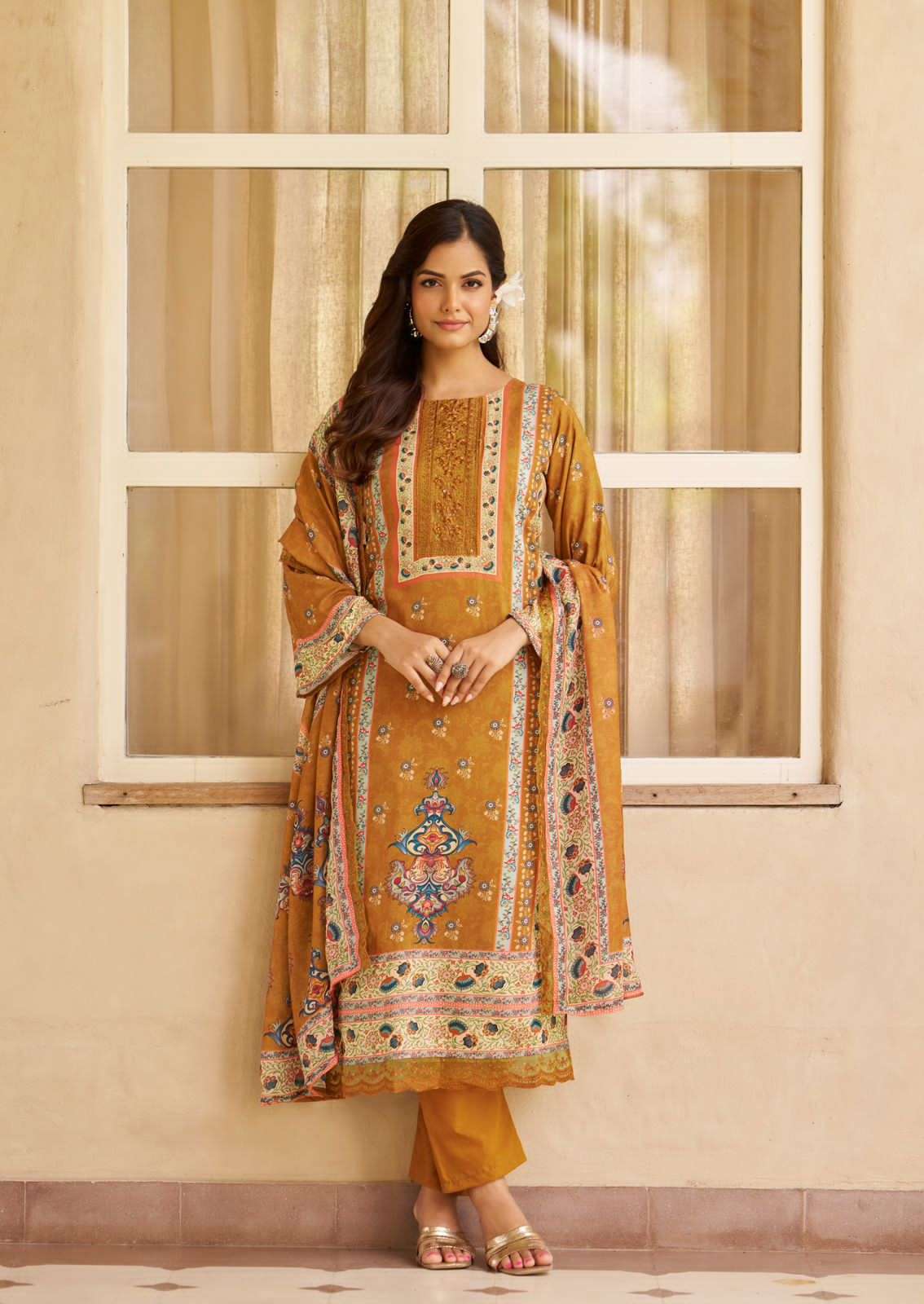 THE HERMITAGE SHOP BAGH EDITION 5 LAWN SUIT WHOLESALER 