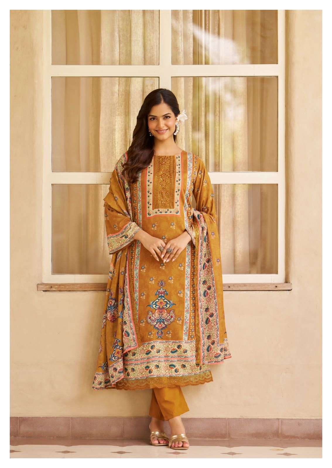 THE HERMITAGE SHOP BAGH EDITION 5 LAWN SUIT WHOLESALER 